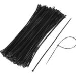Abracadeira Nylon 28cm Pto 100pcs- (ete7571)
