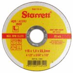 Disco Corte  4 1/2x1,0inox Starret