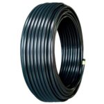 Mangueira Siliconada Preta Lisa 4,0x6mm (4,0x1,0)