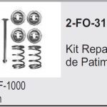 Rep Patim Freio F-1000 Tras.57mm