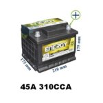 Bateria 45a 310cca 10,7kg