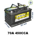 Bateria 70a 450cca 15,7kg