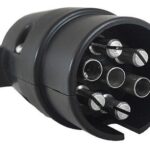 Tomada P/engate Macho 7 Polos Pto Plast- (001200)