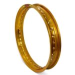 Aro Roda Aluminio 18 X 160 dourado Fabreck