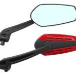 espelho Allen Sport Universal Preto/verm - Allen