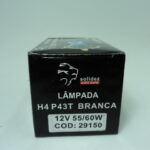 Lampada H4 P43t 12v 60 55w Luz Branda Biodo