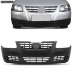 Parachoque Diant Gol G4 Preto Liso S/furo