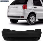 Parachoque Tras  Palio Restyling Ii 04/10 Preto Liso