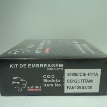 KIT DE EMBREAGEM COMPLETO CG 125 FAN TITAN 83/08