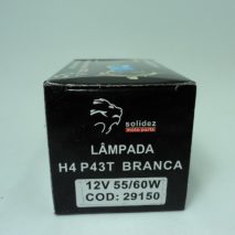 LAMPADA H4 P43T 12V 60 55W LUZ BRANDA BIODO