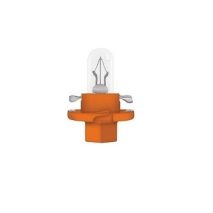 LAMP PAINEL BASE PLASTICA LARANJA 1,2W 12V OSRAM 247