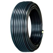 MANGUEIRA SILICONADA PRETA LISA 4,0X6MM (4,0X1,0)