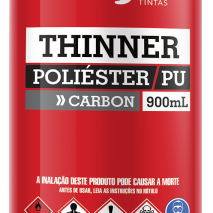 THINNER PU CARBON 5003 900 ML-ONU 1263 TINTA OU MATE